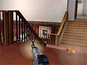 Pic. 15 - After turning off the alarm, kill the left spawned enemies downstair or at the stairs and any fixed enemy near the door ahead of you