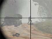 Pic. 3 - Snipe all the enemies that'll show up after the half-track is destroyed.