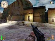 Pic. 6 - Three guys should get out of that house.  Kill the guy at the other side first, though.